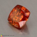 Natural Sphalerite 6.75 Carats Sunset Orange Antique Cushion 11x7 mm Loose Gemstone - Image 3