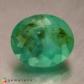 Natural Peru opal 16.37 Carats Paraiba Blue Green Oval 20x17 mm Loose Gemstone - Image 1