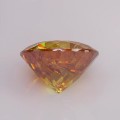 Natural Sphalerite 15.76 Carats Golden Yellow Orange Round 15x10 mm Loose Gemstone - Image 4