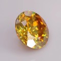 Natural Sphalerite 15.76 Carats Golden Yellow Orange Round 15x10 mm Loose Gemstone - Image 5