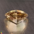 Natural Zircon 3.25 Carats Champagne Trilliant  9x5 mm Loose Gemstone - Image 3