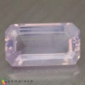Natural Lavender quartz 15.55 Carats Lavender Emerald Cut 21x12 mm Loose Gemstone - Image 7