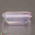 Natural Lavender quartz 15.55 Carats Lavender Emerald Cut 21x12 mm Loose Gemstone - Image 4