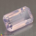 Natural Lavender quartz 15.55 Carats Lavender Emerald Cut 21x12 mm Loose Gemstone - Image 5