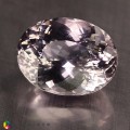 Natural Apatite 14.55 Carats White Oval 17x13 mm Loose Gemstone - Image 3