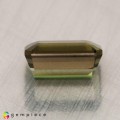 Natural Kornerupine 3.10 Carats Honey Green Emerald Cut 10x7 mm Loose Gemstone - Image 3