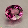 Natural Rhodolite garnet 1.68 Carats Purple Oval 7x6 mm Loose Gemstone - Image 1