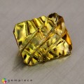 Natural Tourmaline 5.38 Carats Yellow Fancy  12x10 mm Loose Gemstone - Image 6