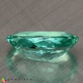 Natural Apatite 1.92 Carats Paraiba Green Oval 11x6 mm Loose Gemstone - Image 4