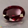 Natural Rhodolite garnet 7.34 Carats Purplish Pink Oval 14x11 mm Loose Gemstone - Image 1