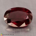 Natural Rhodolite garnet 7.34 Carats Purplish Pink Oval 14x11 mm Loose Gemstone - Image 2