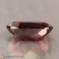 Natural Rhodolite garnet 7.34 Carats Purplish Pink Oval 14x11 mm Loose Gemstone - Image 4