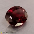 Natural Rhodolite garnet 7.34 Carats Purplish Pink Oval 14x11 mm Loose Gemstone - Image 5