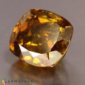 Natural Sphalerite 18.22 Carats Golden Yellow Cushion 14x12 mm Loose Gemstone - Image 3