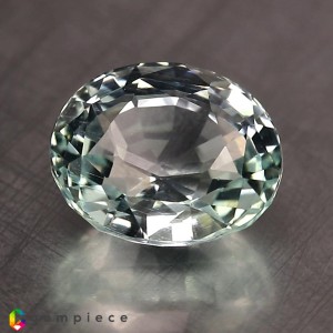 Sky Blue Natural Aquamarine Oval   3.32cts - 10x9mm