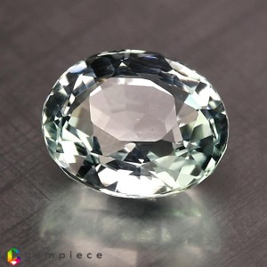 Sky Blue Natural Aquamarine Oval   3.32cts - 10x9mm