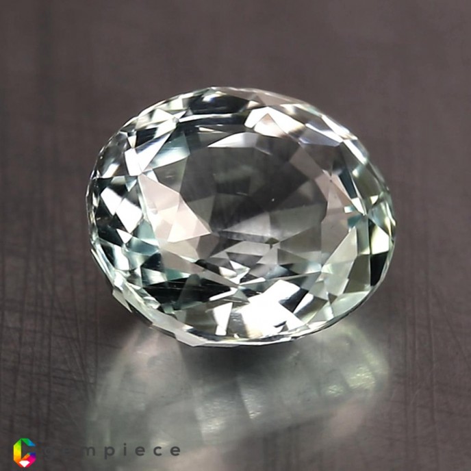Sky Blue Natural Aquamarine Oval 3.32Cts Certified Aquamarine Stone Online