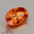 Natural Spessartite garnet 1.73 Carats Fanta Orange Oval 8x5 mm Loose Gemstone - Image 4