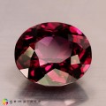 Natural Rhodolite garnet 10.56 Carats Purple Oval 14x13 mm Loose Gemstone - Image 2
