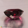 Natural Rhodolite garnet 10.56 Carats Purple Oval 14x13 mm Loose Gemstone - Image 4