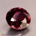 Natural Rhodolite garnet 10.56 Carats Purple Oval 14x13 mm Loose Gemstone - Image 6
