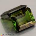 Natural Tourmaline 9.59 Carats Honey Green Emerald Cut 11x9 mm Loose Gemstone - Image 8