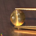 Natural Chrysoberyl cats eye 3.95 Carats Light Green Yellow Oval Cabochon 8x7 mm Loose Gemstone - Image 6