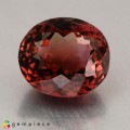 Natural Tourmaline 4.34 Carats Imperial Pink Oval 10x9 mm Loose Gemstone - Image 1