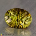 Natural Tourmaline 6.45 Carats Honey Yellow Fancy  14x10 mm Loose Gemstone - Image 2