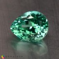 Natural Apatite 1.51 Carats Paraiba Green Pear 8x6 mm Loose Gemstone - Image 2