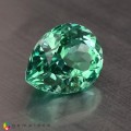 Natural Apatite 1.51 Carats Paraiba Green Pear 8x6 mm Loose Gemstone - Image 4