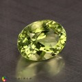 Natural Amblygonite 1.49 Carats Yellowish Green Oval 8x6 mm Loose Gemstone - Image 4