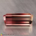 Natural Tourmaline 6.06 Carats Pink to Champagne Emerald Cut 15x7 mm Loose Gemstone - Image 3
