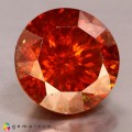 Natural Sphalerite 19.32 Carats Orange Round 15x10 mm Loose Gemstone - Image 7