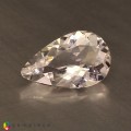 Natural Scapolite 2.11 Carats White Pear 12x8 mm Loose Gemstone - Image 1
