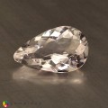 Natural Scapolite 2.11 Carats White Pear 12x8 mm Loose Gemstone - Image 5