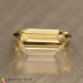 Natural Grossular garnet 3.80 Carats Light Pastel Yellow Emerald Cut 11x7 mm Loose Gemstone - Image 4