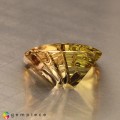 Natural Tourmaline 7.51 Carats Honey Yellow Fancy  13x11 mm Loose Gemstone - Image 5