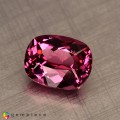 Natural Malaya garnet 1.26 Carats Vivid Purplish Pink Cushion 7x5 mm Loose Gemstone - Image 2