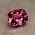 Natural Malaya garnet 1.26 Carats Vivid Purplish Pink Cushion 7x5 mm Loose Gemstone - Image 6