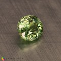 Natural Demantoid garnet 0.96 Carats Green Round 6x5 mm Loose Gemstone - Image 4