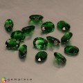 Natural Tsavorite garnet 2.80 Carats Chrome Green Oval 3x2 mm Loose Gemstone - Image 2