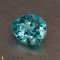 Natural Apatite 1.55 Carats Paraiba Blue Pear 8x7 mm Loose Gemstone - Image 2
