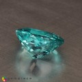 Natural Apatite 1.55 Carats Paraiba Blue Pear 8x7 mm Loose Gemstone - Image 4