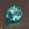 Natural Apatite 1.55 Carats Paraiba Blue Pear 8x7 mm Loose Gemstone - Image 6