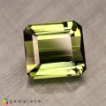 Natural Tourmaline 6.32 Carats Green Octagon 10x10 mm Loose Gemstone - Image 2