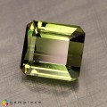 Natural Tourmaline 6.32 Carats Green Octagon 10x10 mm Loose Gemstone - Image 1