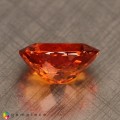 Natural Spessartite garnet 1.89 Carats Fanta Orange Oval 9x6 mm Loose Gemstone - Image 3