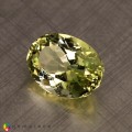 Natural Amblygonite 1.43 Carats Yellowish Green Oval 8x6 mm Loose Gemstone - Image 3