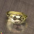 Natural Amblygonite 1.43 Carats Yellowish Green Oval 8x6 mm Loose Gemstone - Image 4